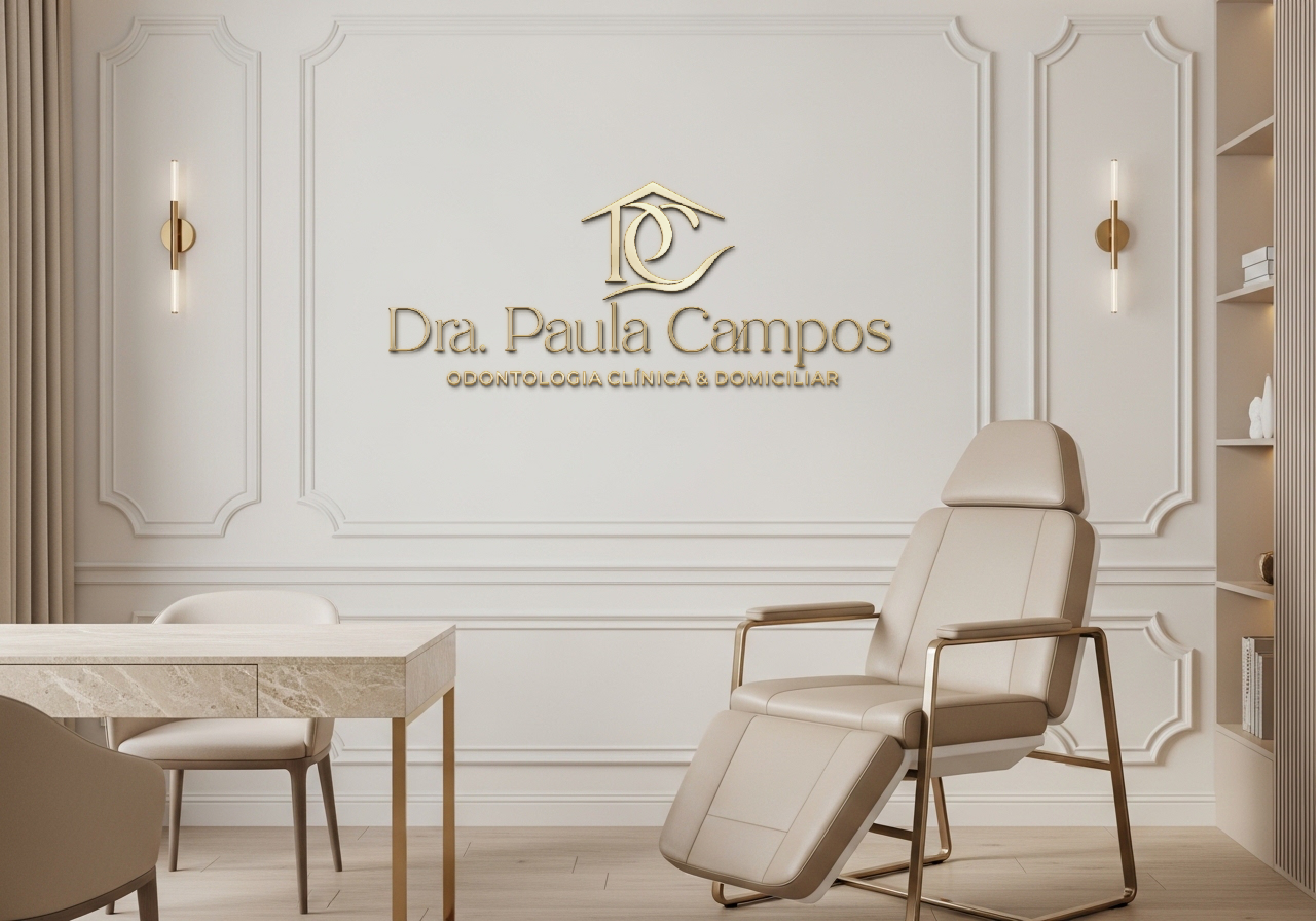 Sala de atendimento do consultório